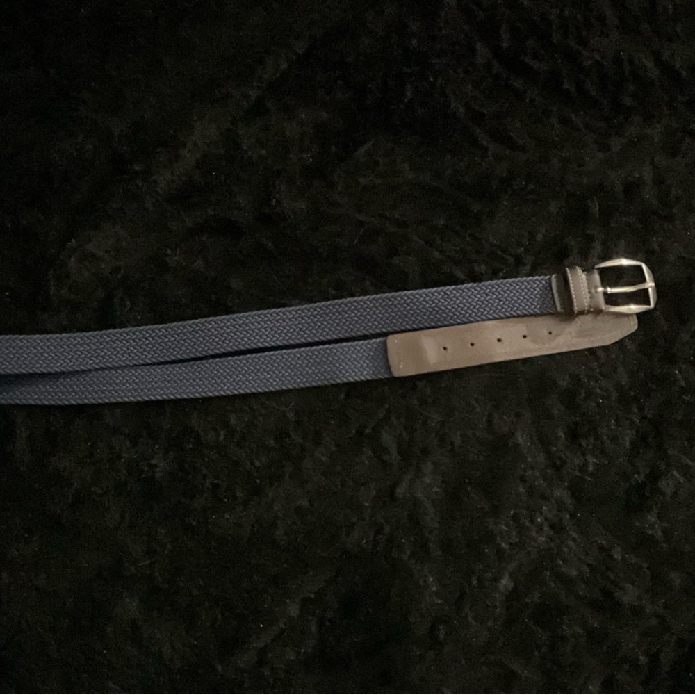 Martin Dingman Navy and Gray Belt